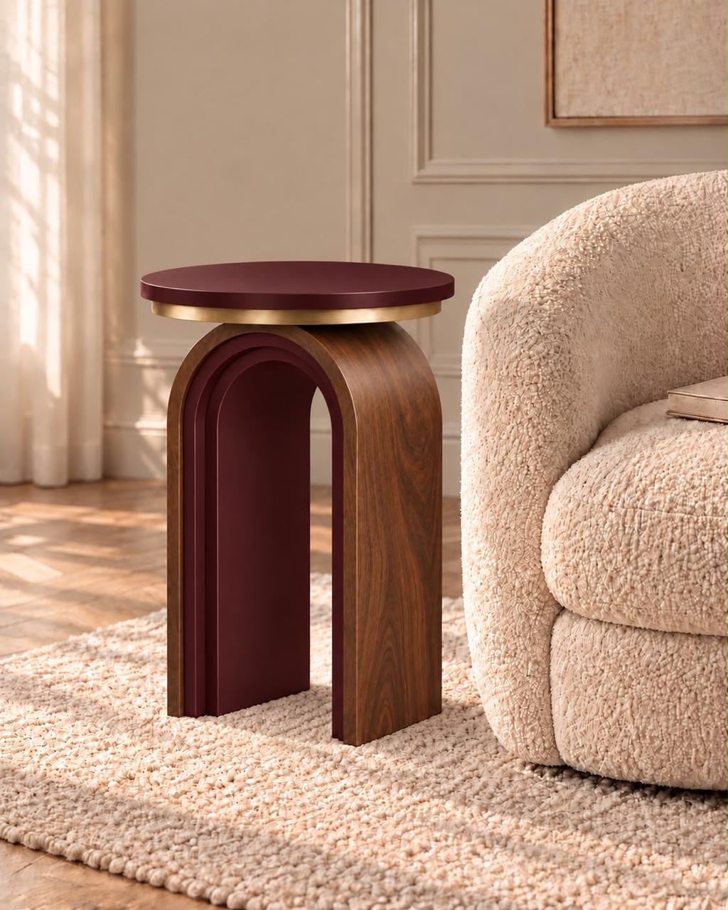 TIRAZ Arch side table