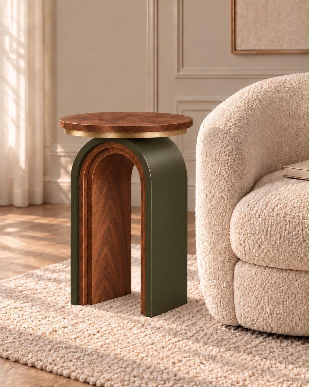TIRAZ Arch side table