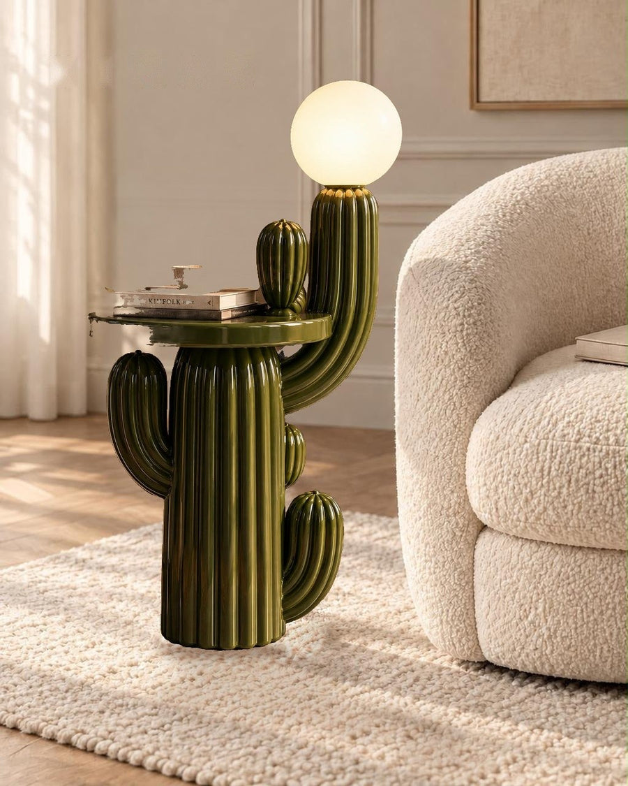 Cactus Lamp Side Table