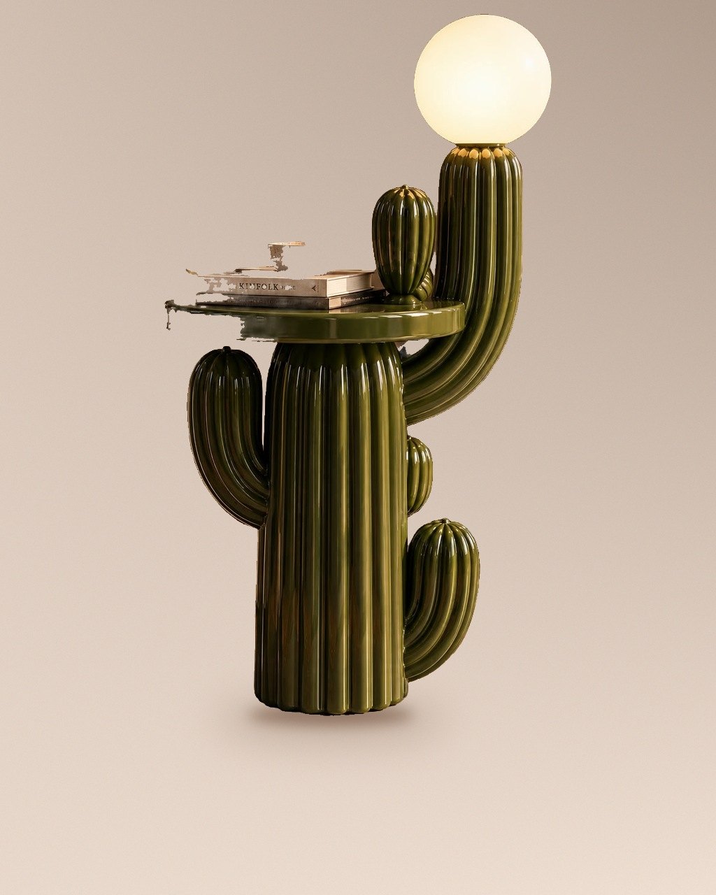 TIRAZ Cactus Lamp Side Table