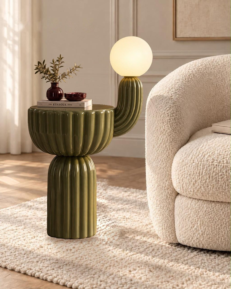 Olive Lamp Side Table