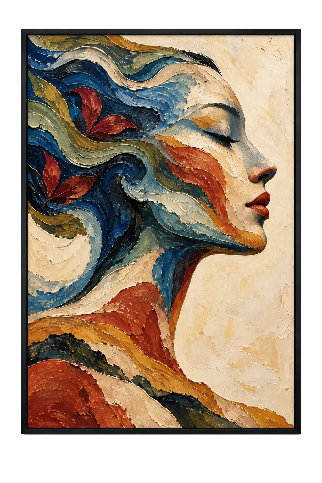 The Dreaming Profile wall art, 60 × 90 cm