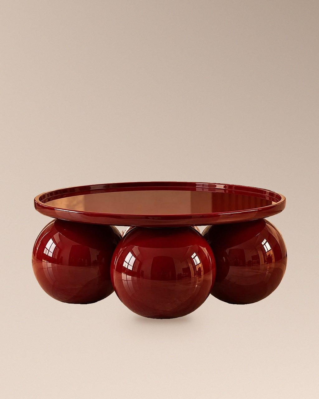 TIRAZ Trio Spheres Table